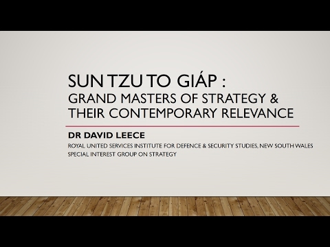 Sun Tzu to Giáp : GRAND masters of strategy