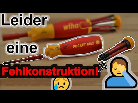 Extremely compact VDE screwdriver 🤯 but with a design flaw 😢 Wiha PocketMax vs. LiftUp