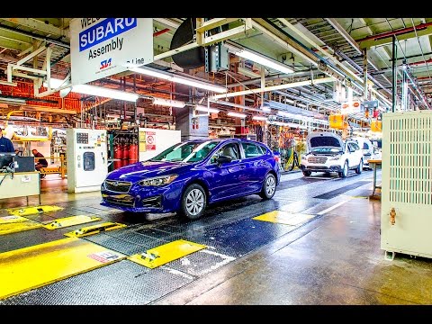2017 Subaru Impreza Production start at the Indiana plant
