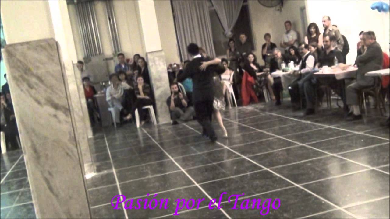 LILY TAN y GENNYSAM ALCANTARA Bailando la Milonga PARQUE PATRICIOS en FLOREAL MILONGA