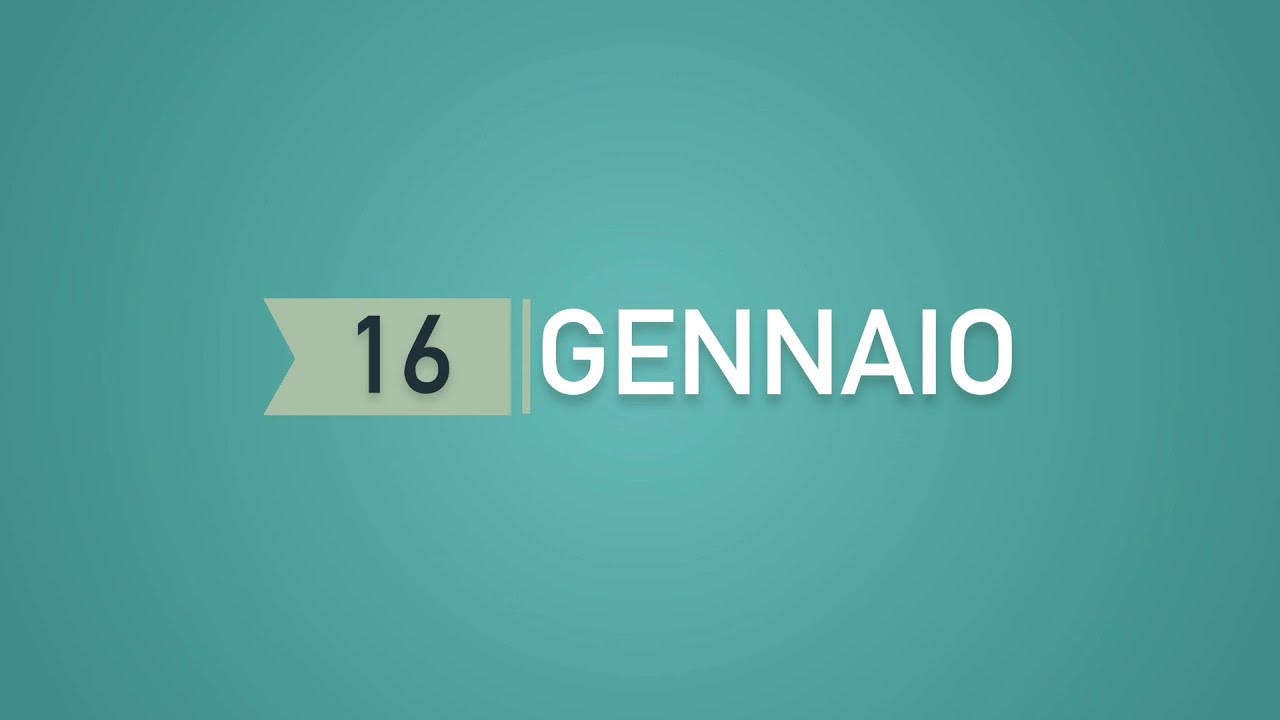 Meditazione Calendario “Parole di Vita” del 16 Gennaio 2021