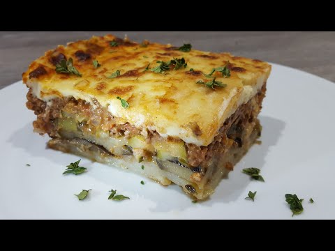 Best Greek moussaka step by step