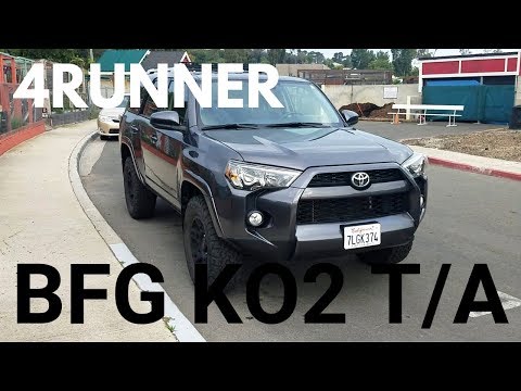 Toyota 4Runner SR5 4X4 BFG KO2 All-Terrain T/A Tires