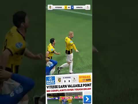 Score Hero 2022 / Daily Match : Vitesse - Sparta Rotterdam