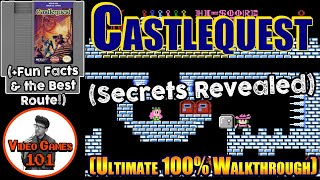 Castlequest NES Walkthrough | 100% Guide | Video Games 101