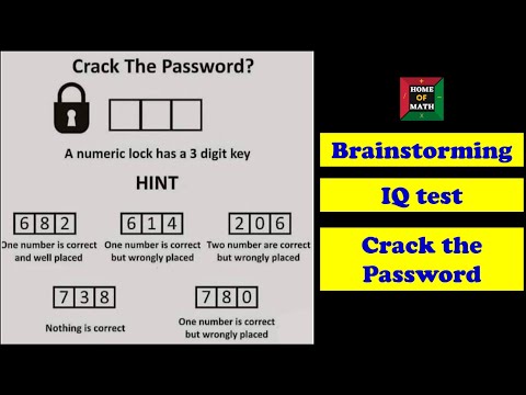 Crack the Password | A Numeric lock has a 3 digit key - Can You Crack it