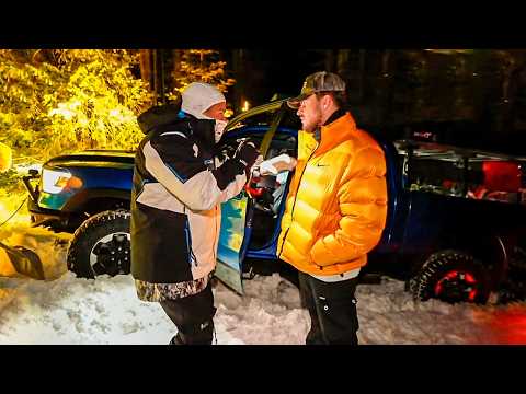 JON VLOGS FICOU PRESO NA NEVE A NOITE TODA