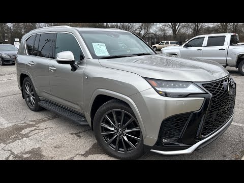2022 Lexus LX600 F Sport POV Test Drive & Review