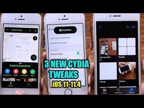 *New* BEST 3 Cydia Tweaks iOS 11-11.4 Jailbreak Tweaks