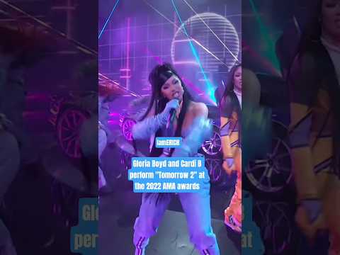 Cardi B perform \Tomorrow 2\ at the 2022 AMAs #iamerich #cardib #liveperformance #ama #amaawards