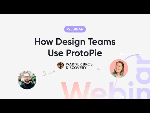 How Warner Bros. Discovery Uses ProtoPie for Product Innovation & Motion Design