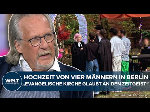DEUTSCHLAND: Polygamie in der Kirche?! Pastorin ermöglicht vier Männern in Berlin das Ja-Wort