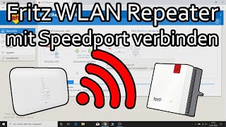 Fritz WLAN Repeater mit Telekom Speedport Router verbinden
