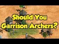 Should You Garrison Archers In Towers?
