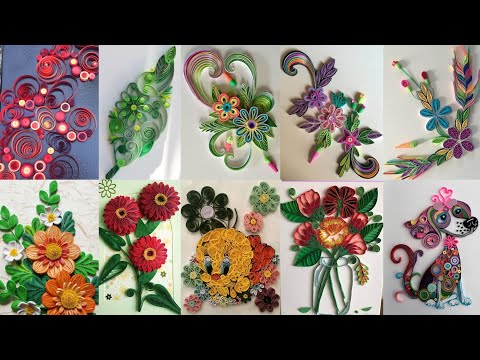 Wonderful Paper Quilling Art | Easy & Comely Amazing crafts