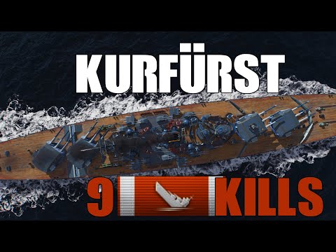 9 kills MAX FUN GK game - World of Warships