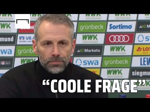 Rose-raus-Rufe nach 1:1 gegen Augsburg - Marco Rose reagiert mit Ironie | Borussia Dortmund