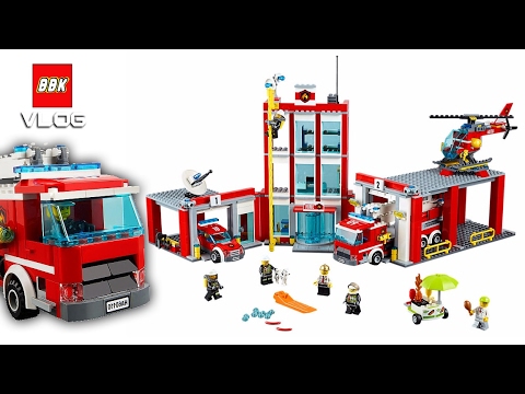 LEGO CITY Fire Station 60110 Quick Review