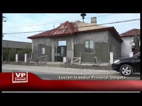 Lucrari la sediul Primariei Gorgota