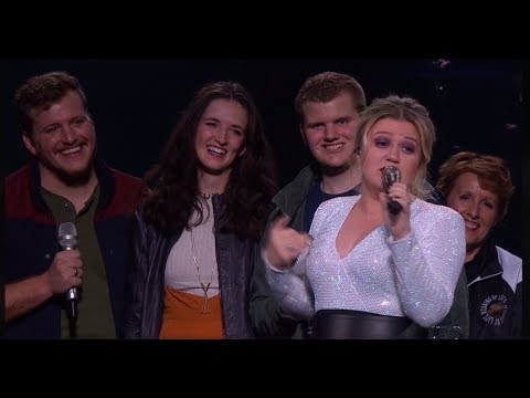 LeBaron Family Sings "One Day More" at Kelly Clarkson Concert