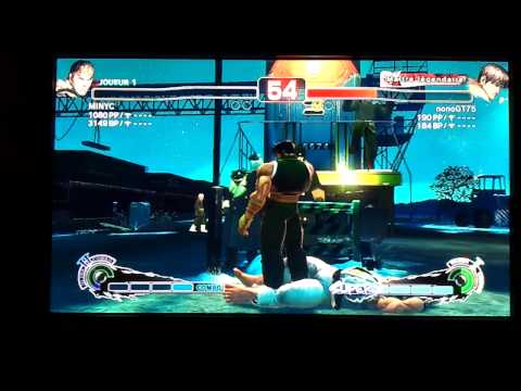 MINYC [Ryu] vs nonoGT75 [Guy] SSF4 AE 2012 Online Ranked Matches - PSN