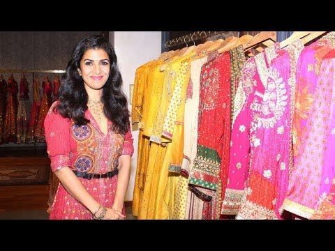 Akshay Kumar's Airlift Actress Nimrat Kaur Launches Ritu Kumar's Winter Festive 2017 Collection