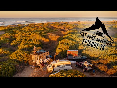 Tiny Home Adventure S3E24 - Epic Campsite, Clearwater Spearfishing, Kicker Dog Makes a MESS!