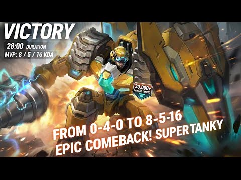 NEVER GIVE UP! 0-4-0 Comeback with Johnson Wreck King 🏎️💨