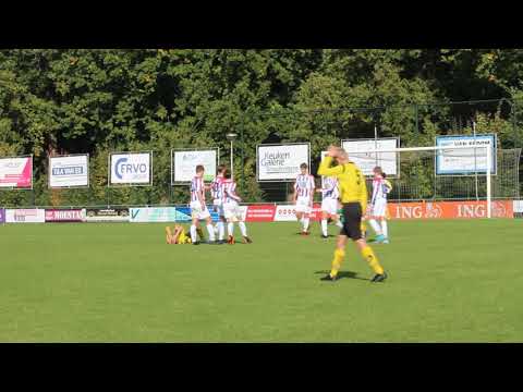 (B) Woudenberg jo17-1 vs ASC Nieuwland jo17-1 op 6-10-18