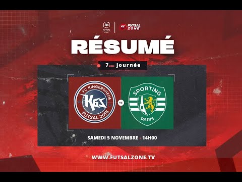 D1 Futsal - J7 FC Kingersheim vs Sporting Club Paris