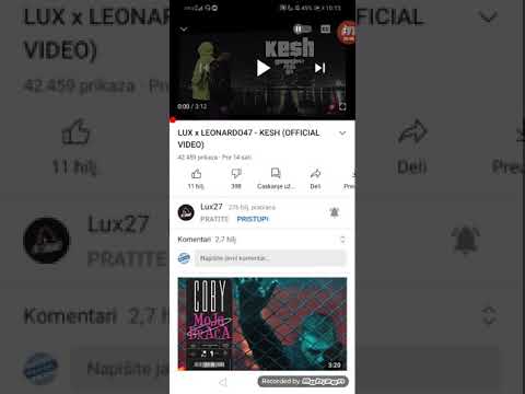 LUX x LEONARDO47-KESH (OFFICIAL VIDEO) *Reakcija*