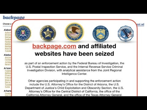 Classified Ad Website Backpage Com Seized