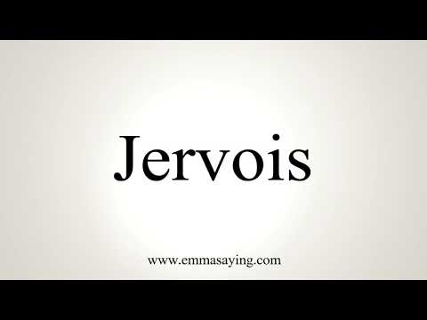 How to Pronounce Jervois