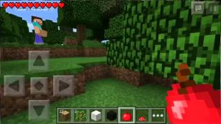 【Minecraft PE】サバイバル戦記(食戦記)part1