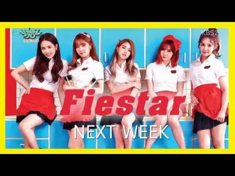 160527 KBS Music Bank Next Week [Fiestar - Apple Pie]