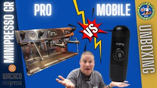 Product Review| Wacaco Minipresso Vs Pro Barista Coffee Machine