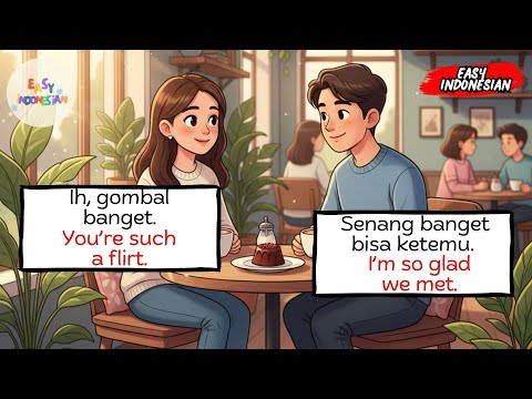 Speak Indonesian Like a Local | Learn Indonesian with a Fun First Date Dialogue!