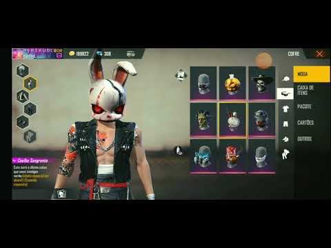 Apresentando minha Conta FF Atualizada 2020