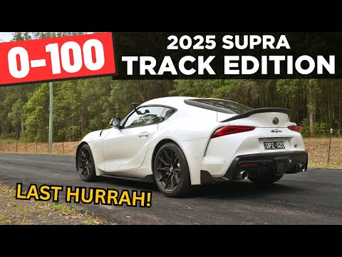 2025 Toyota GR Supra Track Edition (manual) review: 0-100 & POV test drive
