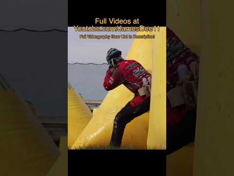 Fighting for it!! Play Paintball.