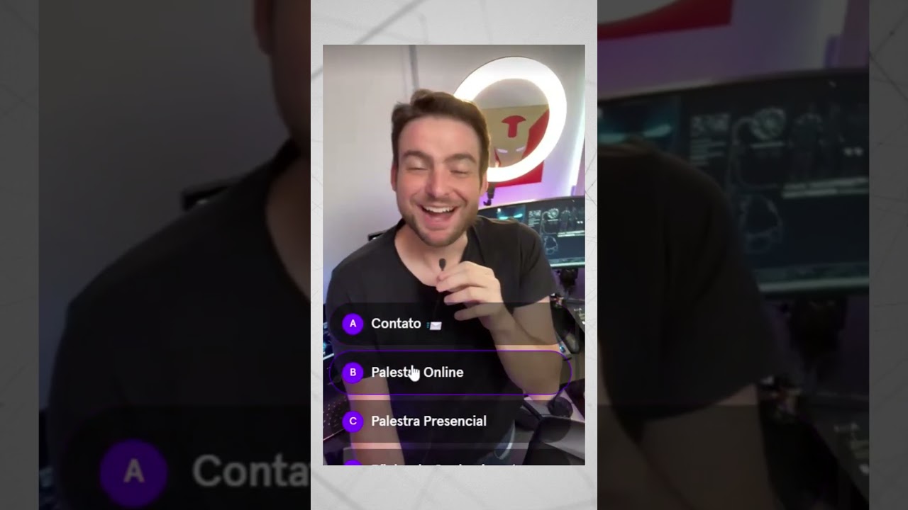 Formulário Interativo em Vídeo com #Videoask