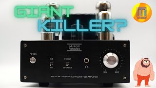 Video thumbnail for Musical Paradise MP-301 MK3 Integrated Tube Amplifier for Headphones & Speakers!?! by inToit Reviews