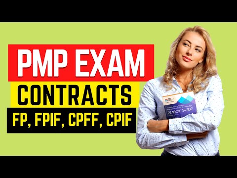 PMP Exam CONTRACT Types SIMPLIFIED - FP, CR, T&M (PMBOK Guide)
