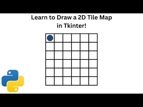 Python Tkinter Tutorial How To Draw A 2d Tile Map