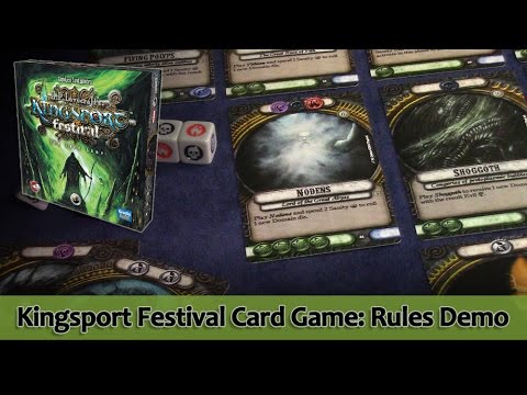 Kingsport Festival Card Game: Rules Demonstration