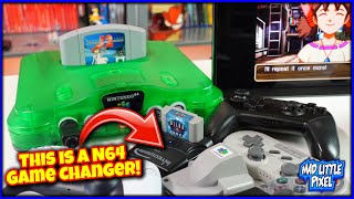 This Is A Nintendo 64 GAME CHANGER! Use Switch, PlayStation, 8Bitdo & Xbox Controllers With RUMBLE!