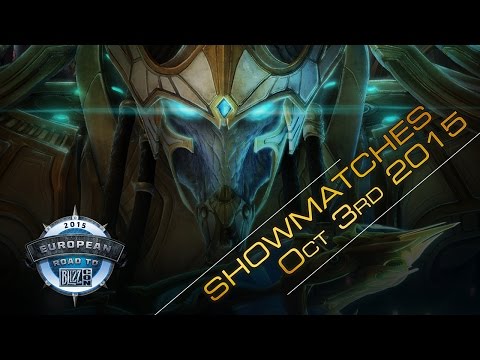 StarCraft II: Legacy of the Void Show Matches – European Road to BlizzCon 2015