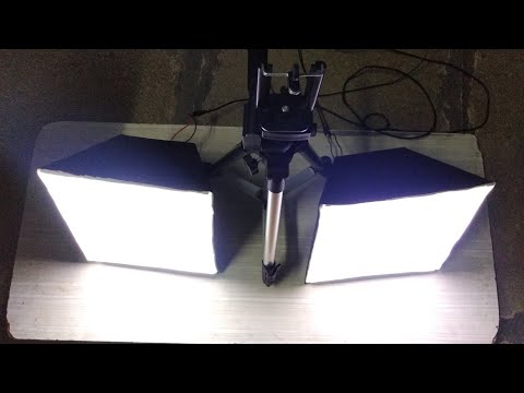 How to make soft box at home | home made soft box by kasoju brothers