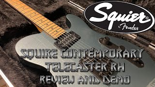 Video thumbnail for Squier Contemporary Telecaster RH Review And Demo by jake the fate