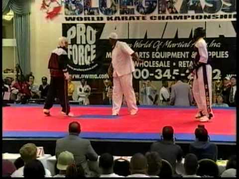 Jack Felton vs Raymond Daniels 2005 Bluegrass Nationals Karate Tournament